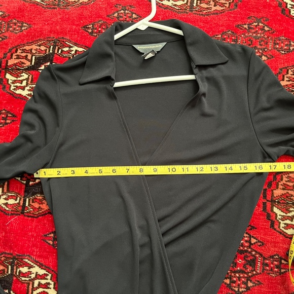 Banana Republic Black Wrap Dress - Picture 8 of 10